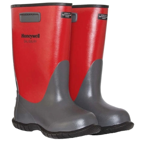 Salisbury 17'' Dielectric Rubber Overboots Red & Black 21405WT