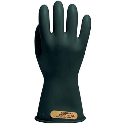 Salisbury Lineman Gloves Class 00 Low Voltage 14'' Black E0014B